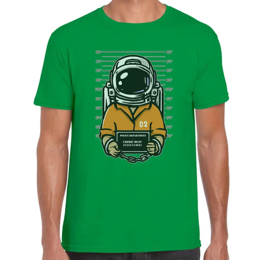 Astronaut MugShot T-Shirt - Tshirtpark.com