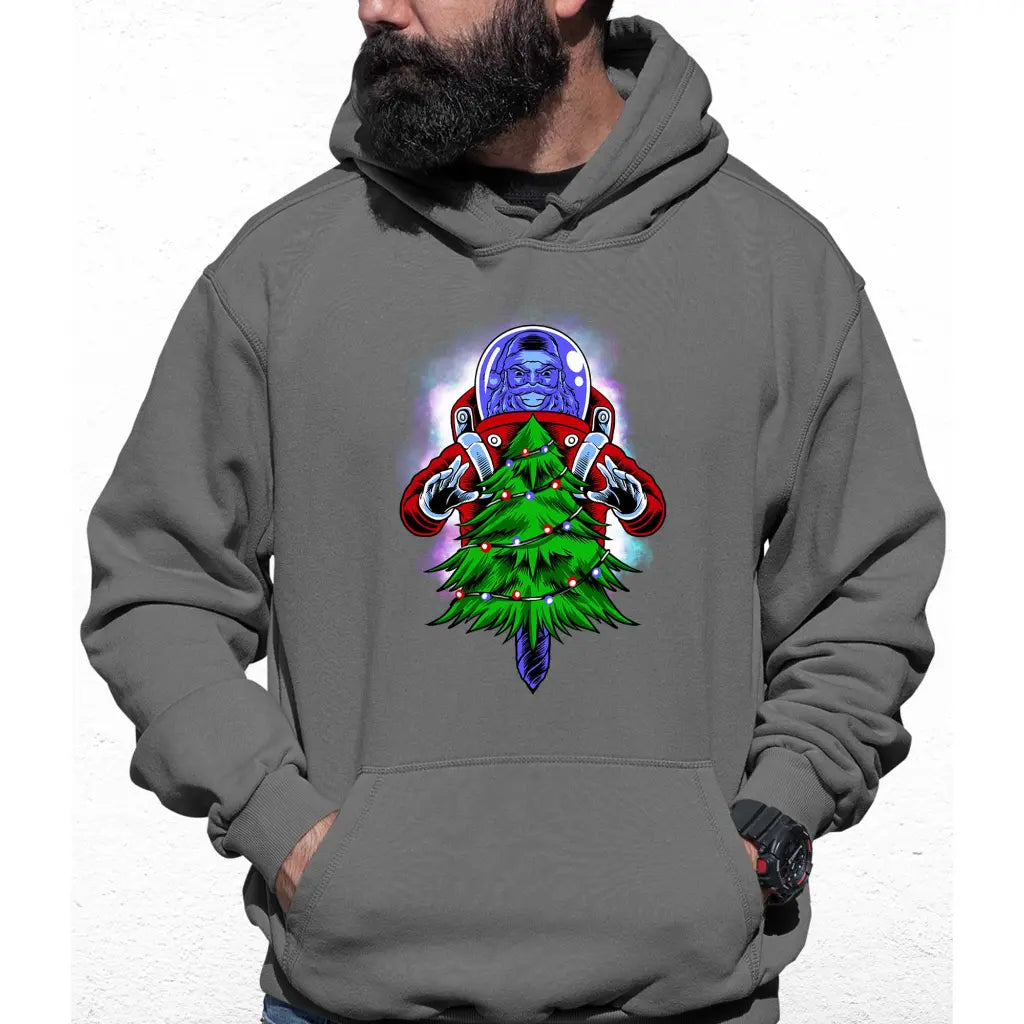 Astronaut Santa Colour Hoodie - Tshirtpark.com