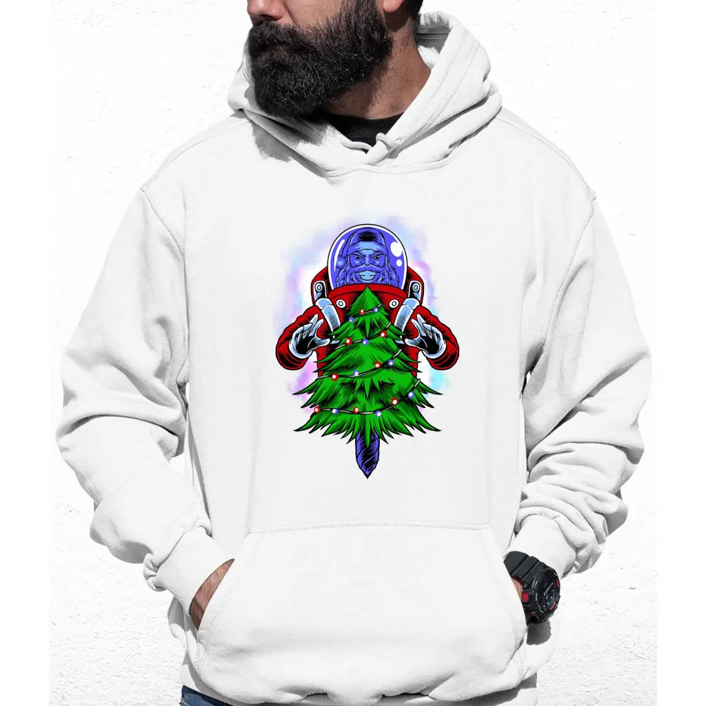 Astronaut Santa Colour Hoodie - Tshirtpark.com