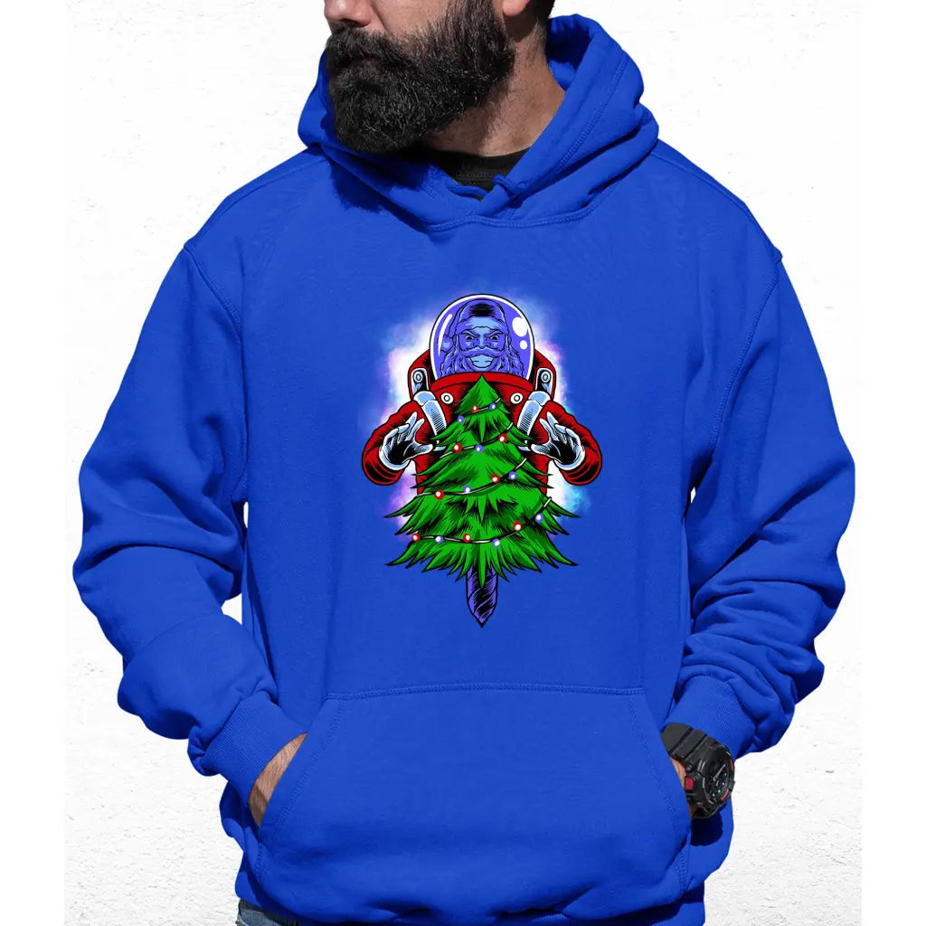 Astronaut Santa Colour Hoodie - Tshirtpark.com