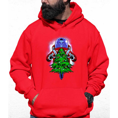 Astronaut Santa Colour Hoodie - Tshirtpark.com