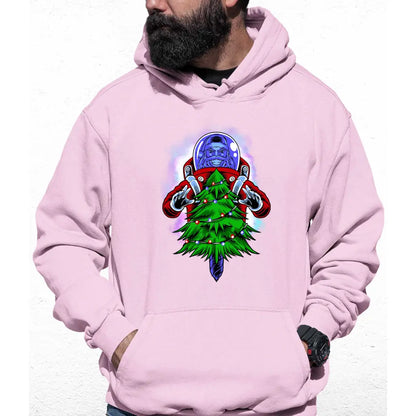 Astronaut Santa Colour Hoodie - Tshirtpark.com