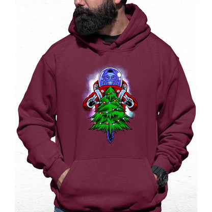 Astronaut Santa Colour Hoodie - Tshirtpark.com