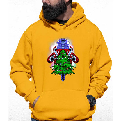 Astronaut Santa Colour Hoodie - Tshirtpark.com