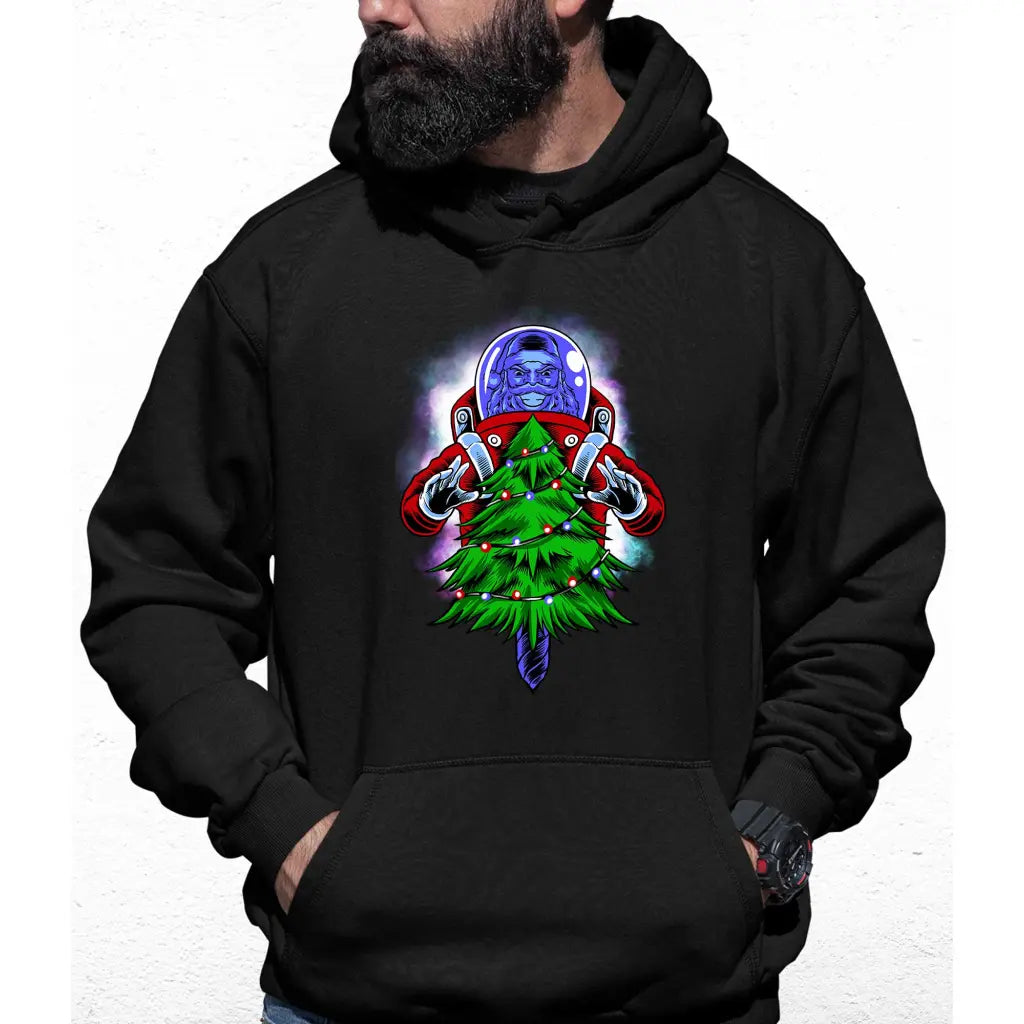 Astronaut Santa Colour Hoodie - Tshirtpark.com