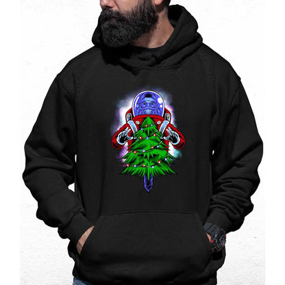 Astronaut Santa Colour Hoodie - Tshirtpark.com