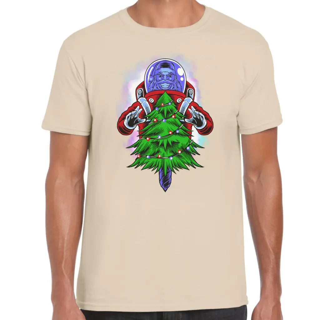 Astronaut Santa T-Shirt - Tshirtpark.com