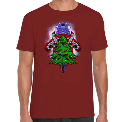 Astronaut Santa T-Shirt - Tshirtpark.com