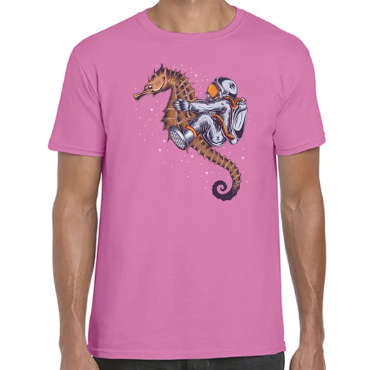 Astronaut Sea Horse T-Shirt - Tshirtpark.com