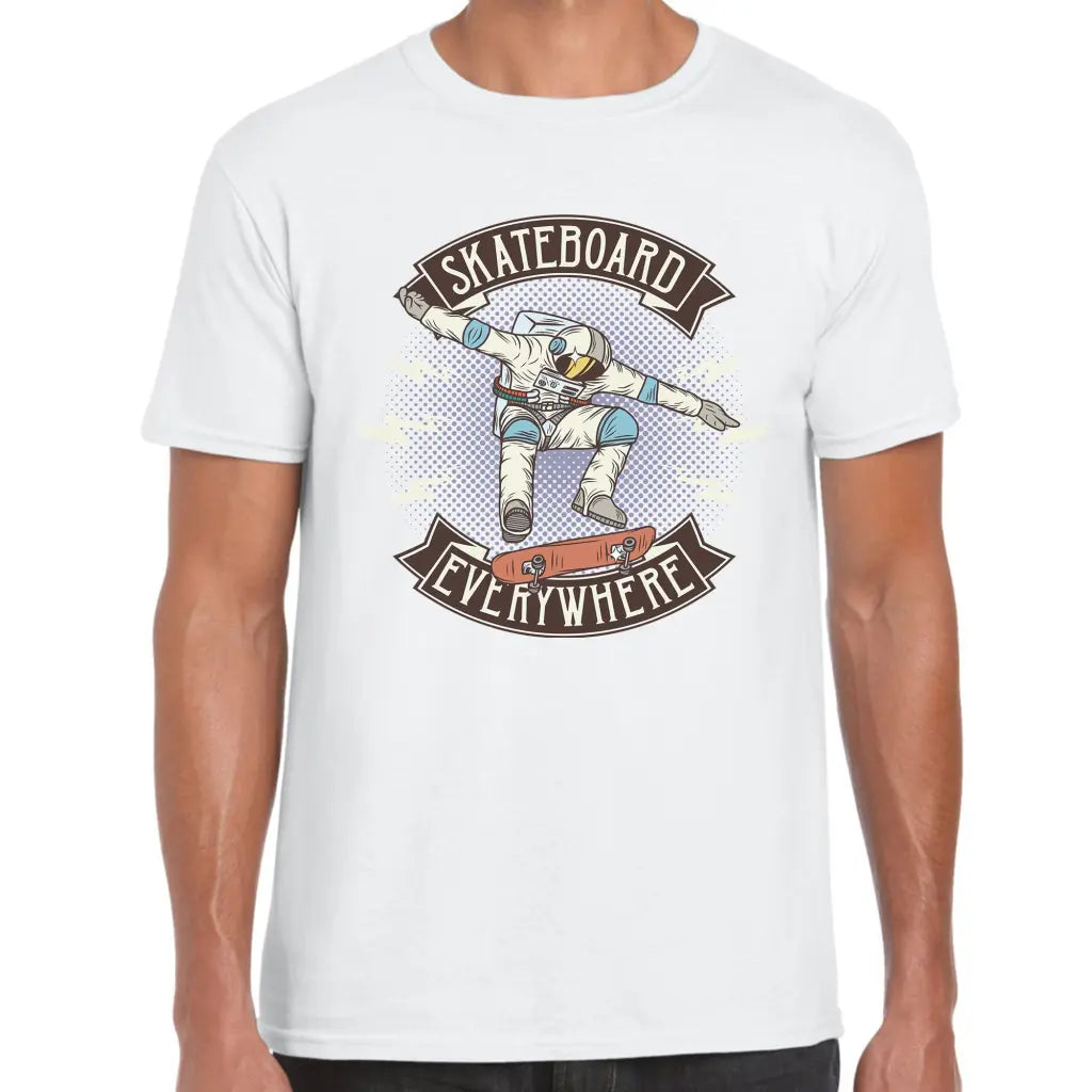 Astronaut Skateboard T-Shirt - Tshirtpark.com