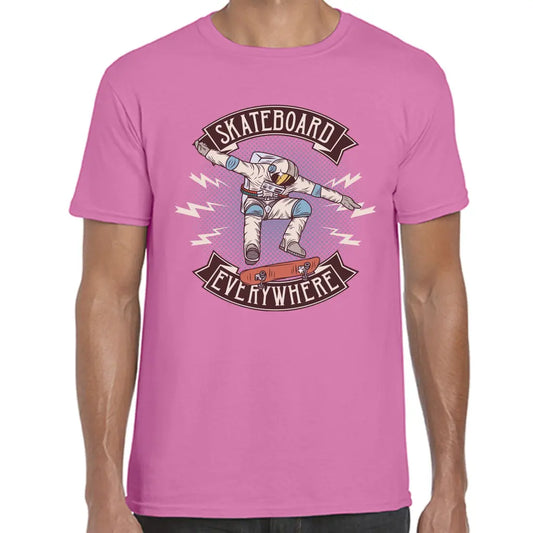 Astronaut Skateboard T-Shirt - Tshirtpark.com