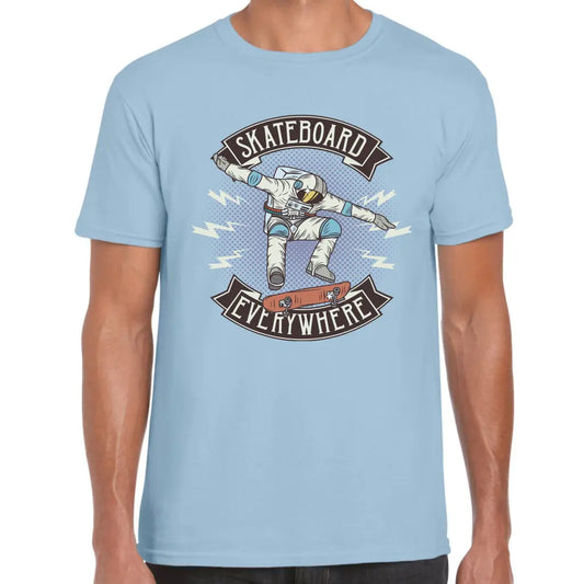 Astronaut Skateboard T-Shirt - Tshirtpark.com