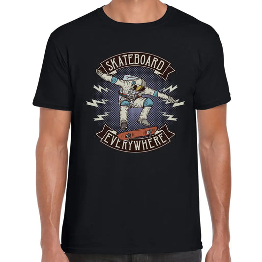 Astronaut Skateboard T-Shirt - Tshirtpark.com