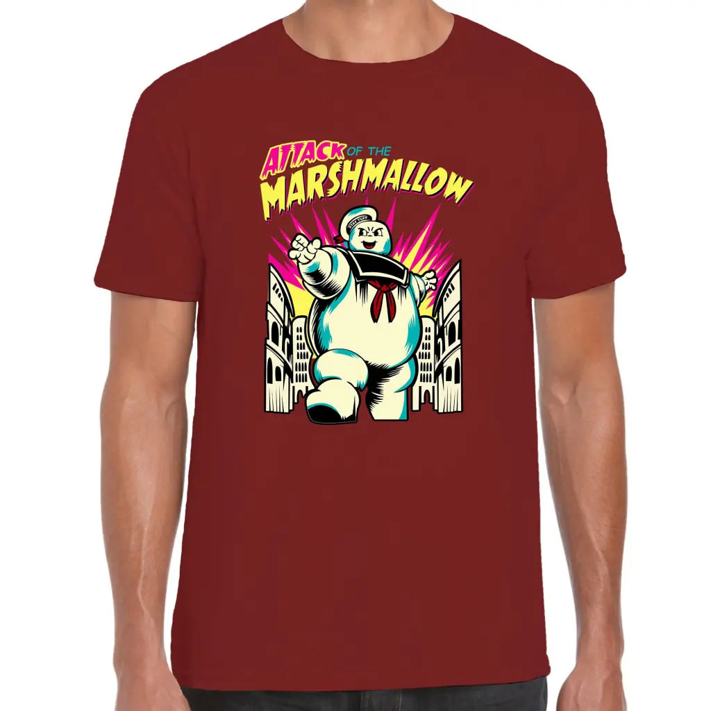 Attack Of The Marshmallow T-Shirt - Tshirtpark.com