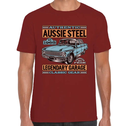 Aussie Steel Car T-Shirt - Tshirtpark.com