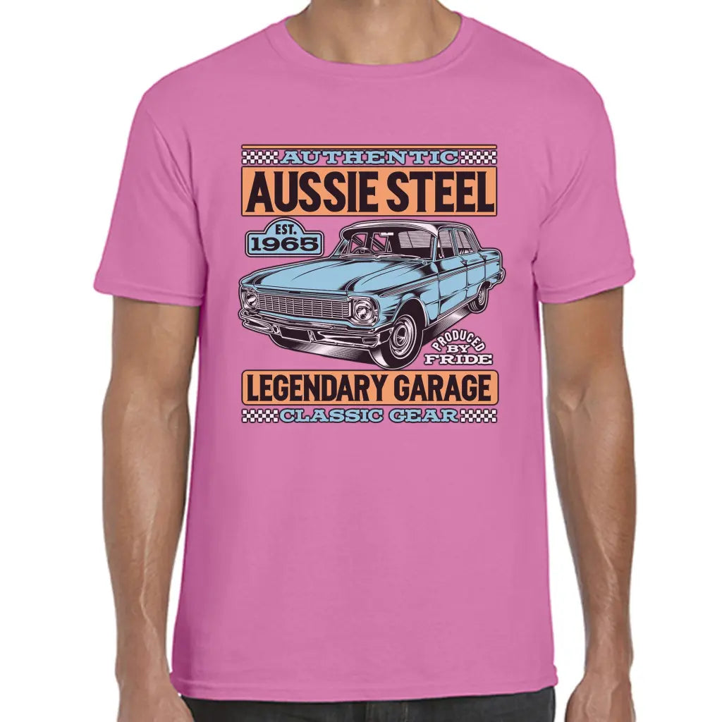 Aussie Steel Car T-Shirt - Tshirtpark.com