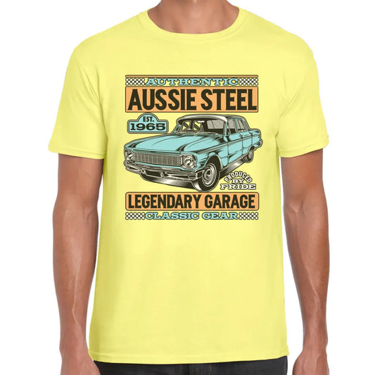 Aussie Steel Car T-Shirt - Tshirtpark.com