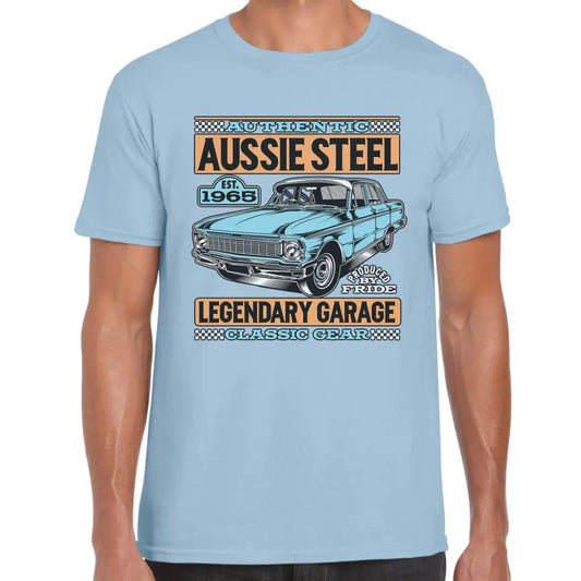 Aussie Steel Car T-Shirt - Tshirtpark.com