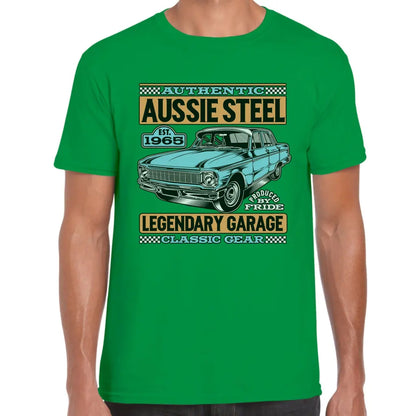 Aussie Steel Car T-Shirt - Tshirtpark.com