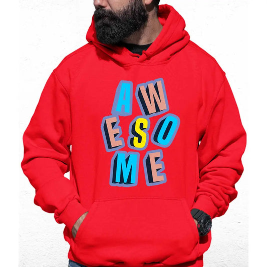 Awesome Slogan Colour Hoodie - Tshirtpark.com