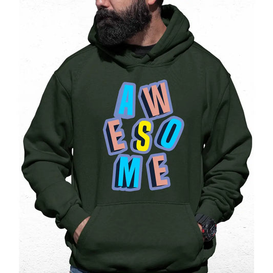 Awesome Slogan Colour Hoodie - Tshirtpark.com