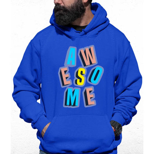 Awesome Slogan Colour Hoodie - Tshirtpark.com