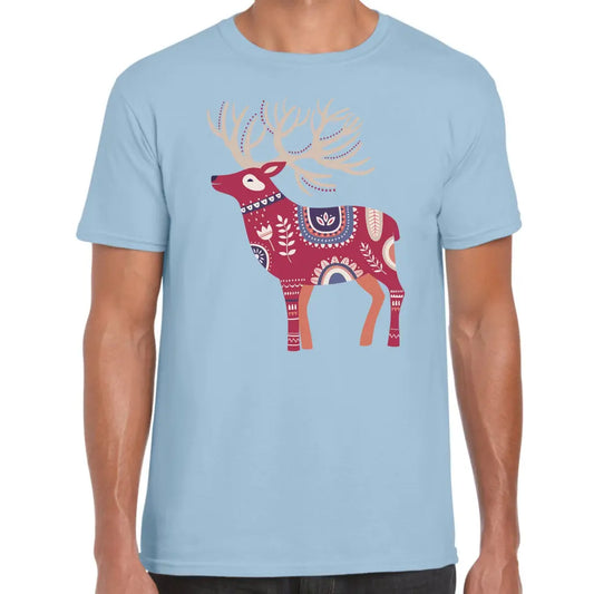 Aztec Reindeer T-Shirt - Tshirtpark.com