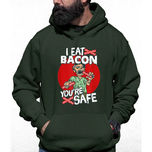 Bacon Zombie Colour Hoodie - Tshirtpark.com