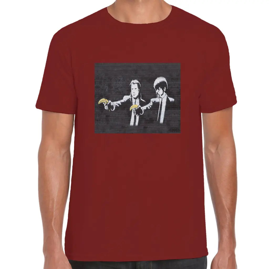 Banan Gun Banksy T-Shirt - Tshirtpark.com