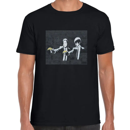 Banan Gun Banksy T-Shirt - Tshirtpark.com