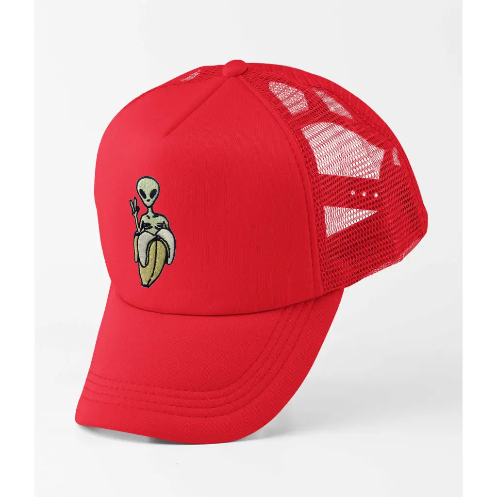 Banana Alien Trucker Cap - Tshirtpark.com