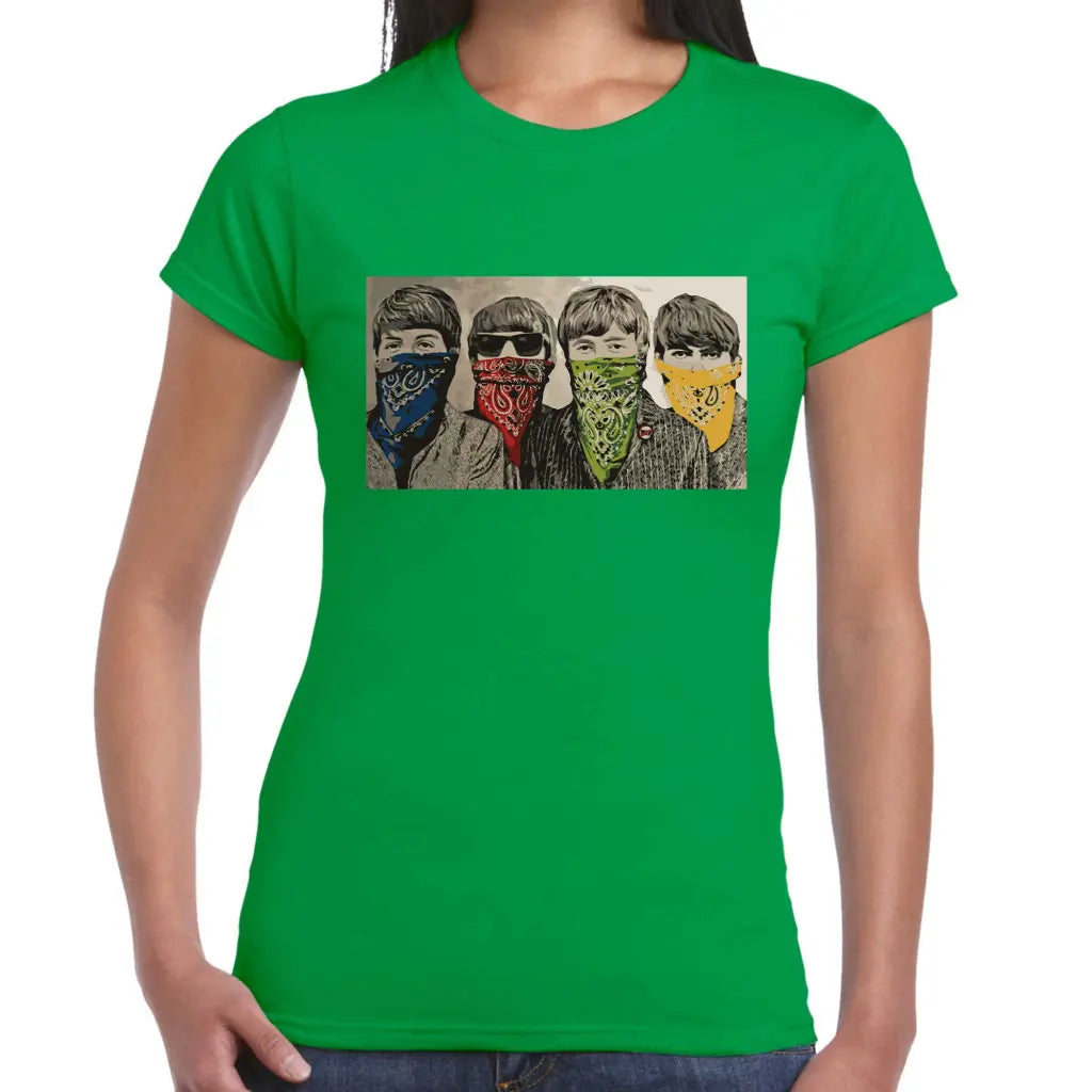 Bandana Boys Ladies Banksy T-Shirt - Tshirtpark.com