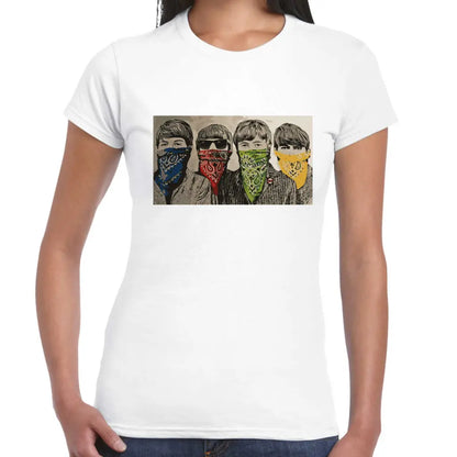 Bandana Boys Ladies Banksy T-Shirt - Tshirtpark.com