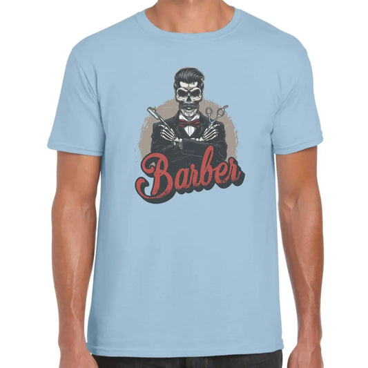 Barber Skeleton T-Shirt - Tshirtpark.com