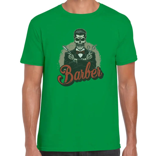 Barber Skeleton T-Shirt - Tshirtpark.com