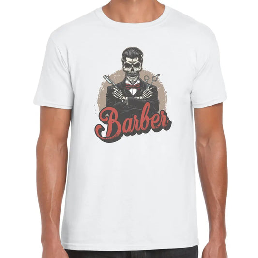 Barber Skeleton T-Shirt - Tshirtpark.com