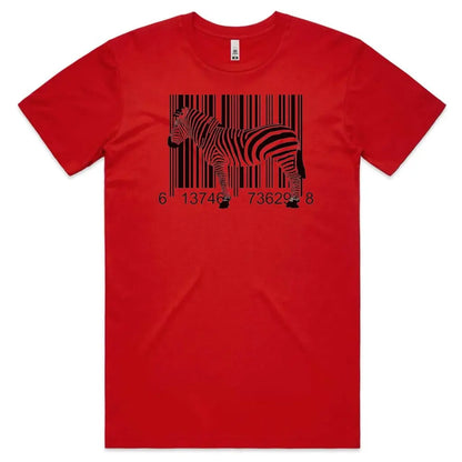 Barcode Zebra T-Shirt - Tshirtpark.com