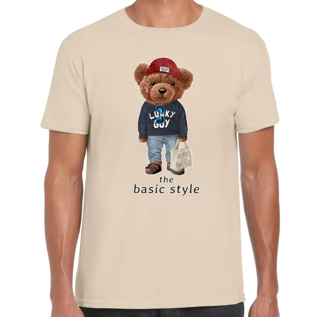 Basic Style Teddy T-Shirt - Tshirtpark.com