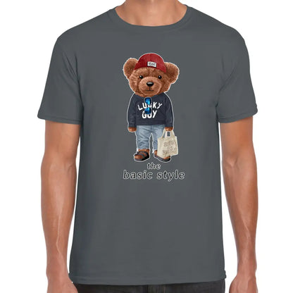 Basic Style Teddy T-Shirt - Tshirtpark.com