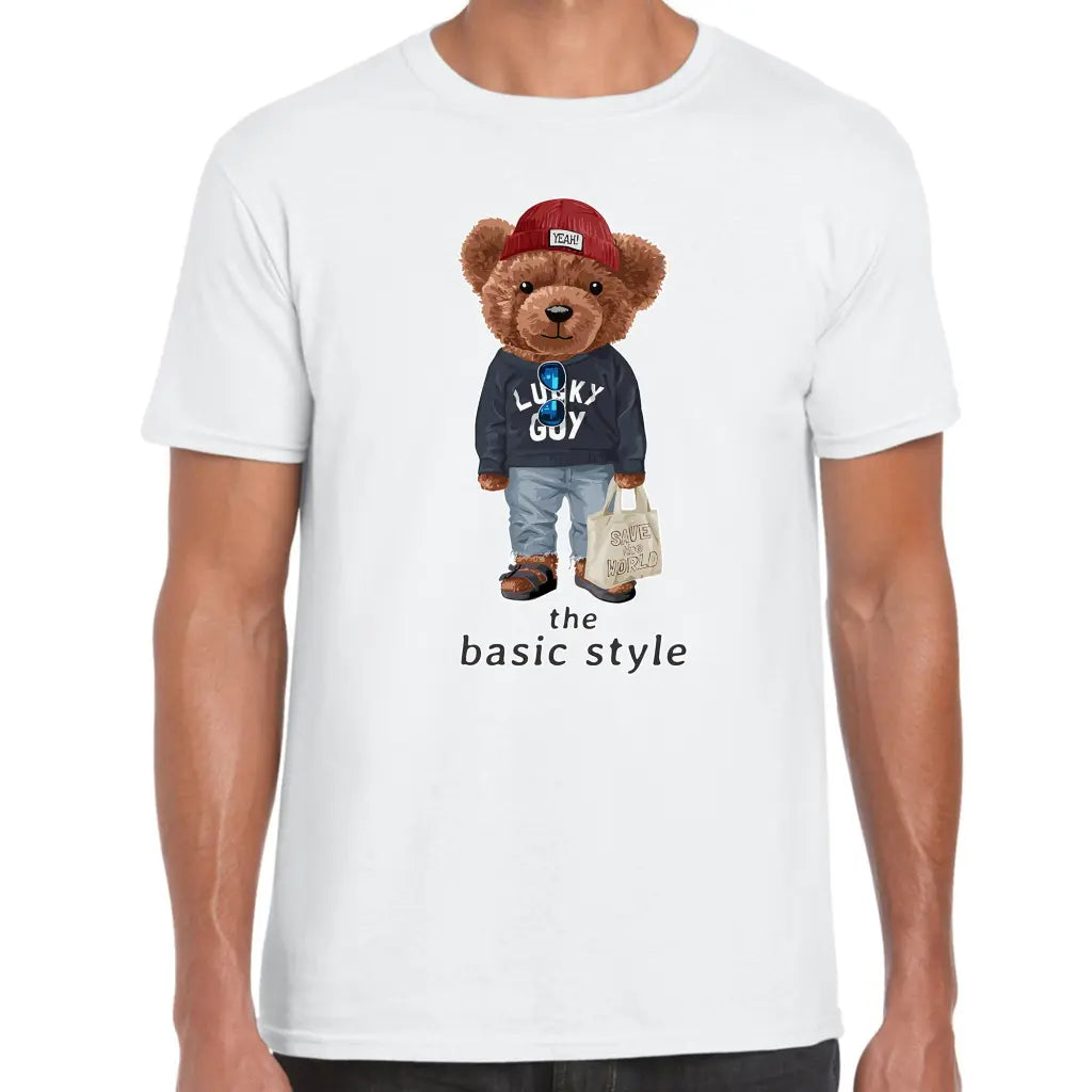 Basic Style Teddy T-Shirt - Tshirtpark.com