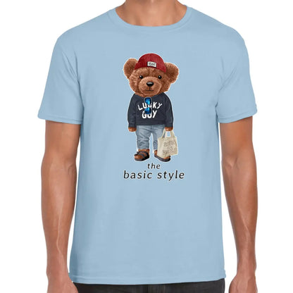 Basic Style Teddy T-Shirt - Tshirtpark.com