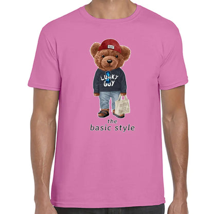 Basic Style Teddy T-Shirt - Tshirtpark.com