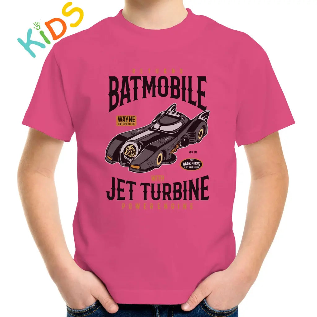 Batmobile Returns Kids T-shirt - Tshirtpark.com