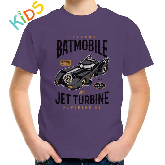 Batmobile Returns Kids T-shirt - Tshirtpark.com