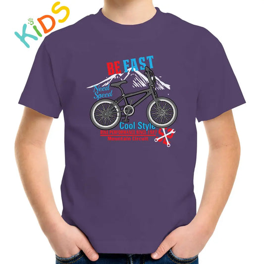 Be Fast Mountain Kids T-shirt - Tshirtpark.com