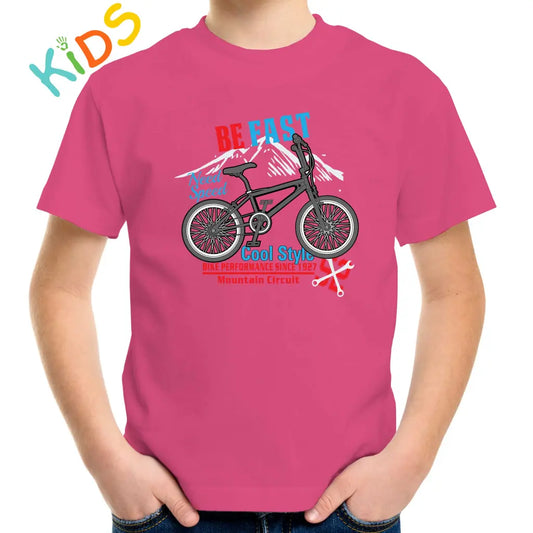 Be Fast Mountain Kids T-shirt - Tshirtpark.com