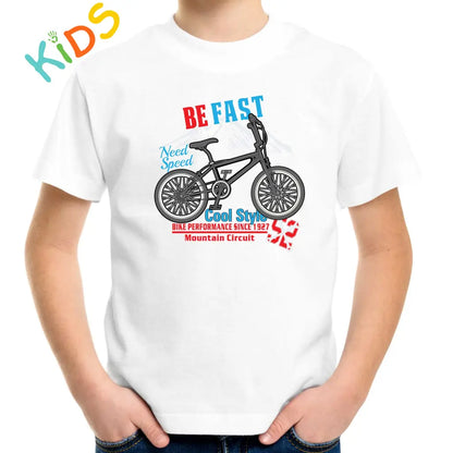 Be Fast Mountain Kids T-shirt - Tshirtpark.com