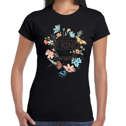 Be Kind Ladies T-shirt - Tshirtpark.com