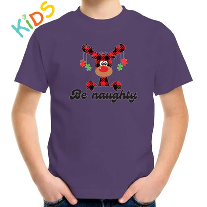 Be Naughty Deer Kids T-shirt - Tshirtpark.com
