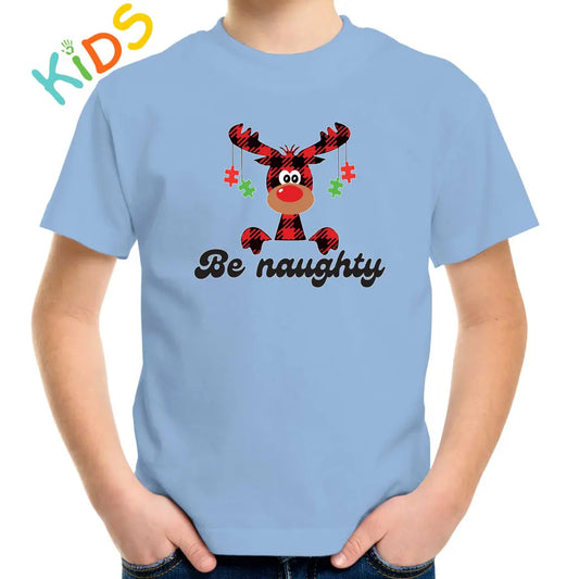 Be Naughty Deer Kids T-shirt - Tshirtpark.com